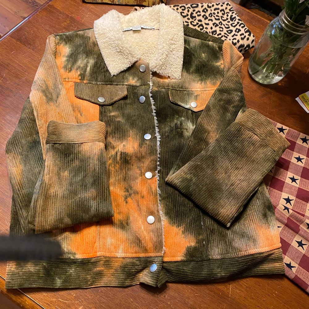 HYFVE Tie die lightly lined jacket